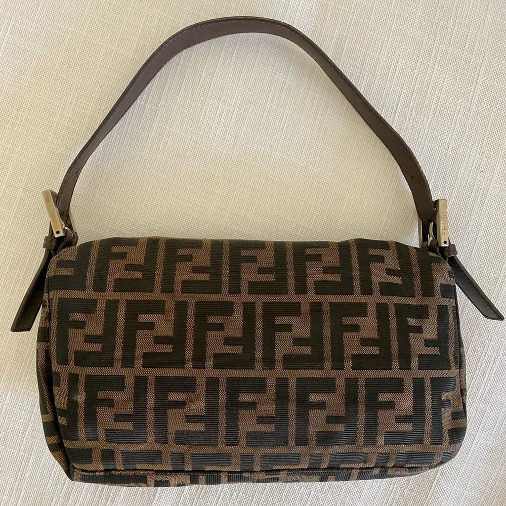 Fendi Zucca Baguette - Picture 6 of 10